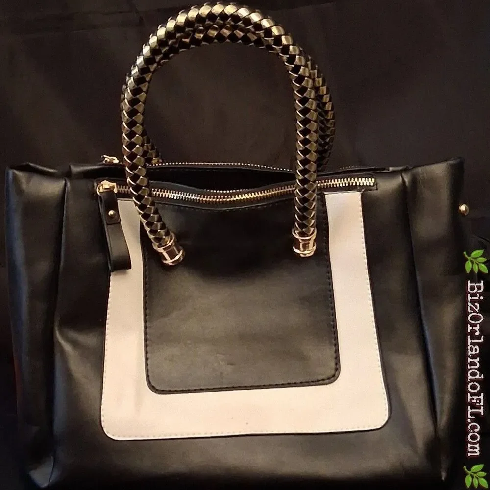 VINTAGE: Gillberry Women All-Match PU Leather Hand Messenger Bag (Black)
